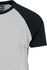 Mottled Grey T-shirt with Black Sleeves