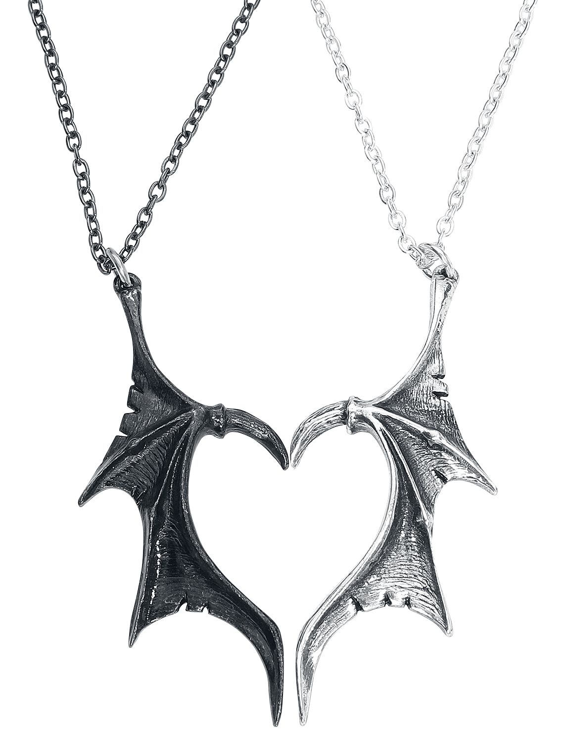 Demon Wings Sweetheart | Alchemy Gothic Necklace | EMP