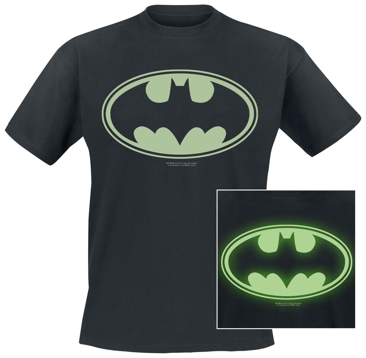 Logo - Glow In The Dark | Batman T-Shirt | EMP
