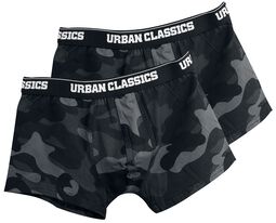 2-Pack Camo Boxer Shorts, Urban Classics, Boxers Set