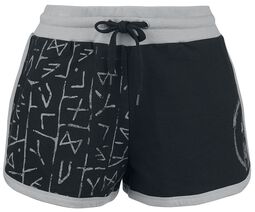 Fabric Shorts with Runes