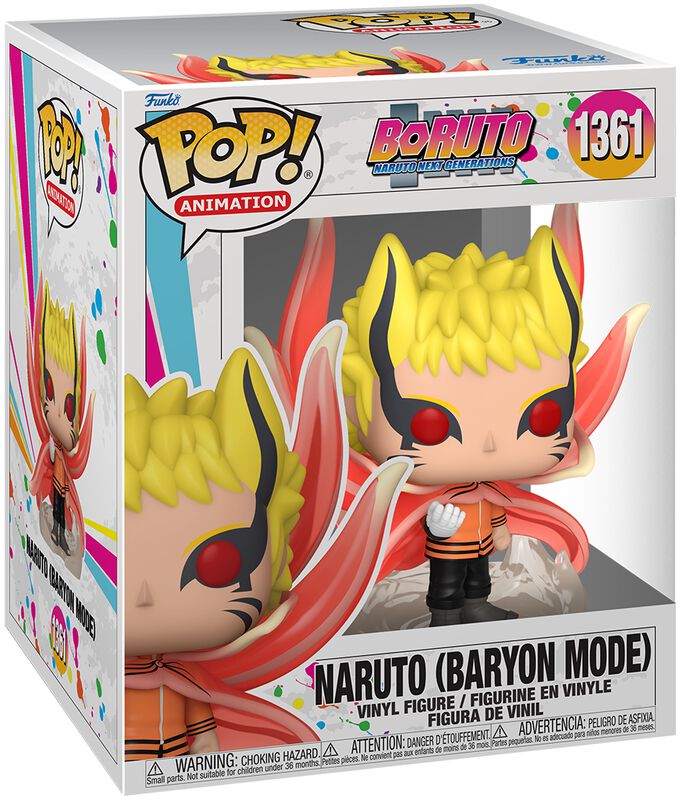 Naruto (Baryon Mode) (Pop! Super) vinyl figurine no. 1361