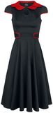 Black Peter Pan Collar Swing Dress, H&R London, Medium-length dress