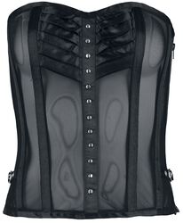 Mesh Corset, Gothicana by EMP, Corsage