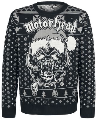 Holiday Sweater Motörhead Christmas jumper EMP1