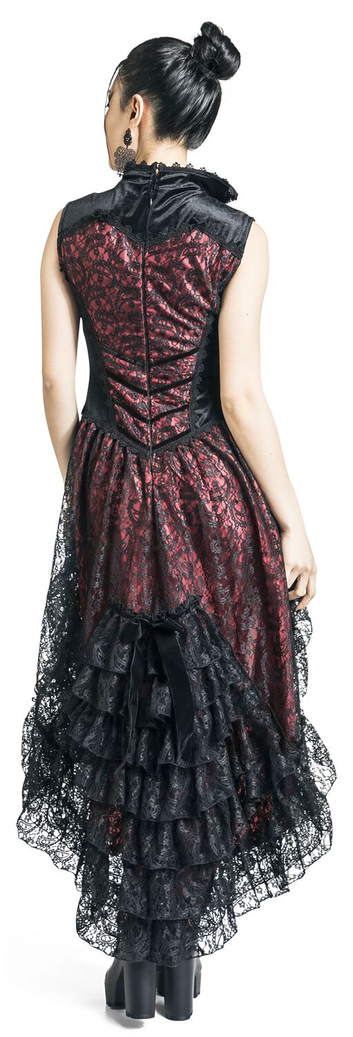 Gothic Dress | Sinister Gothic Midi Dress | EMP Gothic Dress | Sinister Gothic Midi Dress | EMP
