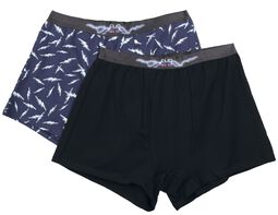 Double pack of boxers with retro print, EMP Stage Collection, Boxers Set