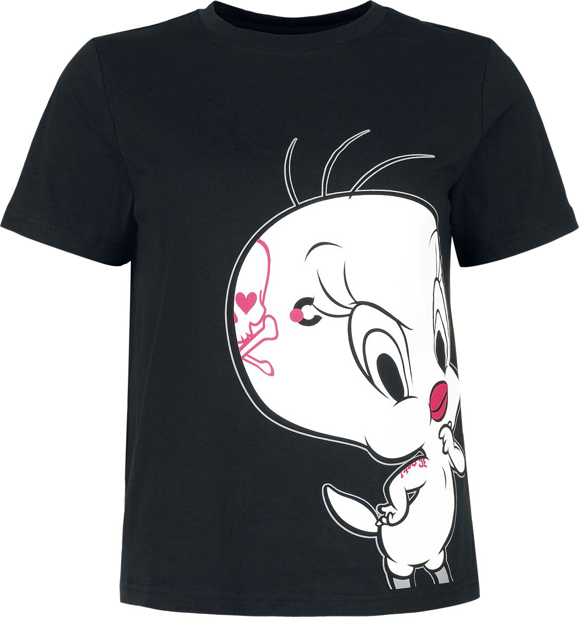 Pyjama Court Femme Looney Tunes - T-shirt Et Short - Manches Courtes - Matière Douce Et Respirante