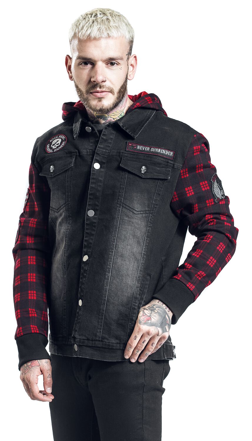 Sound Check Rock Rebel by EMP Jeans Jacket EMP