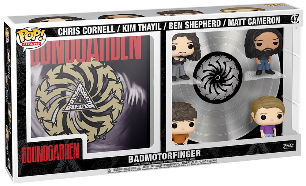 Badmotorfinger (Pop! Albums Deluxe) Vinyl Figur 47