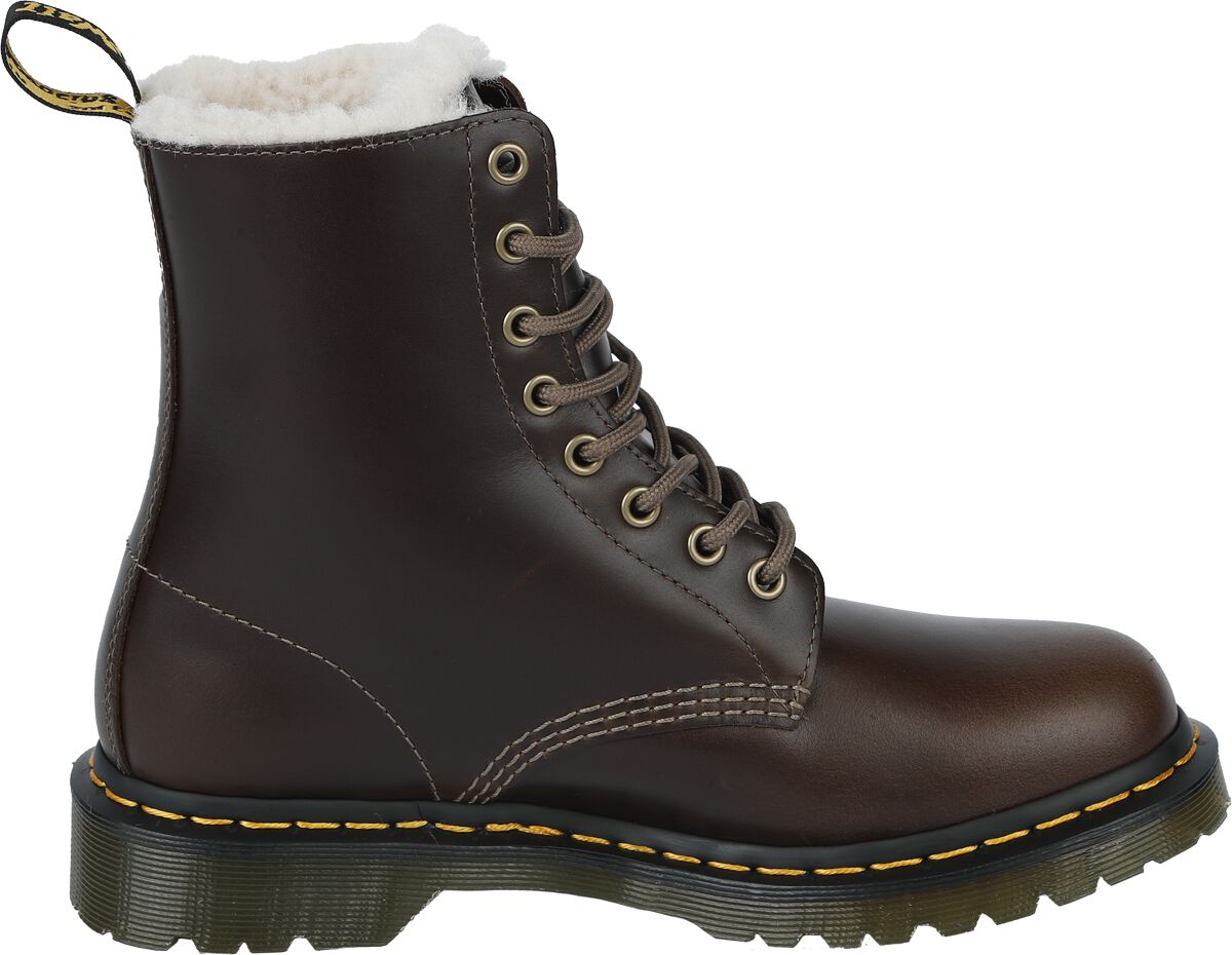 1460 Pascal Serena Dark Khaki Orleans Martens Boot EMP