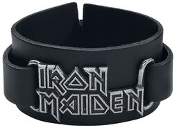 Iron Maiden Logo, Iron Maiden, Leather Bracelet