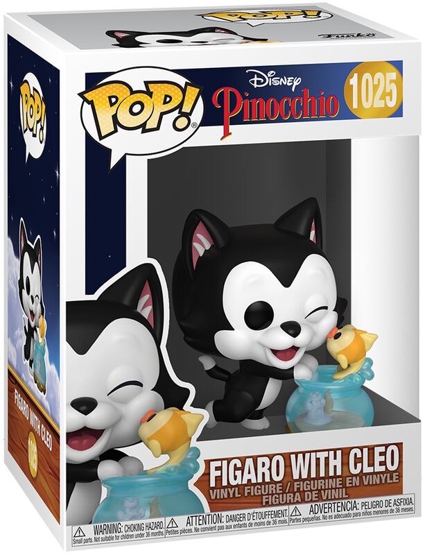 80th Anniversary - Figaro with Cleo Vinyl Figure 1025