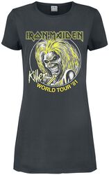 Amplified Collection - Killer World Tour 81', Iron Maiden, Short dress