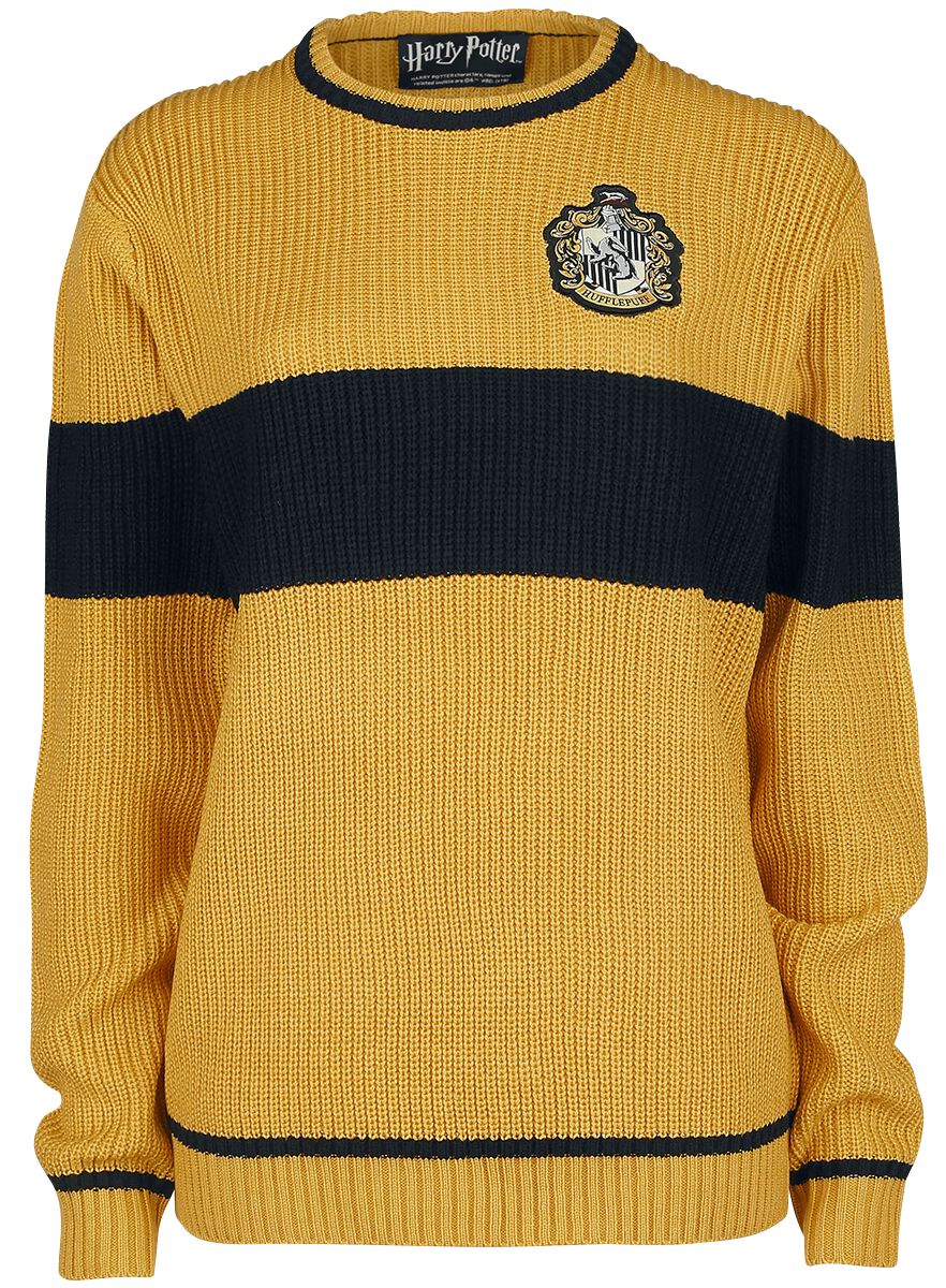 Hufflepuff Quidditch Harry Potter Knit jumper EMP