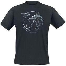 Wolf - Logo, The Witcher, T-Shirt