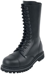Black 14 Hole Lace-Up Boots