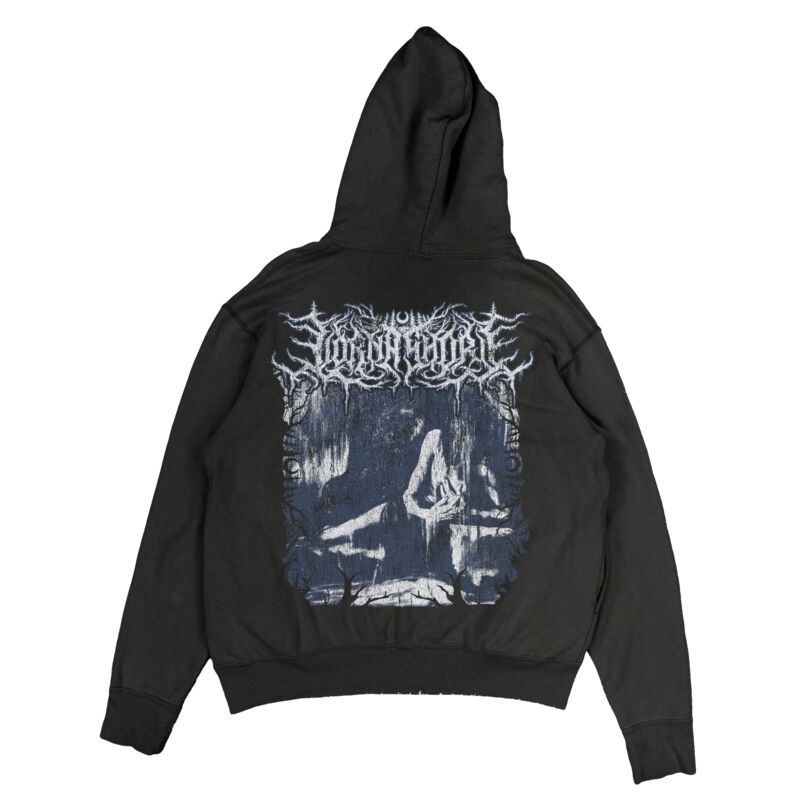 Everblack Blue | Lorna Shore Hoodie | EMP