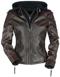Runnin’ with the devil, Rock Rebel by EMP, Leather Jacket