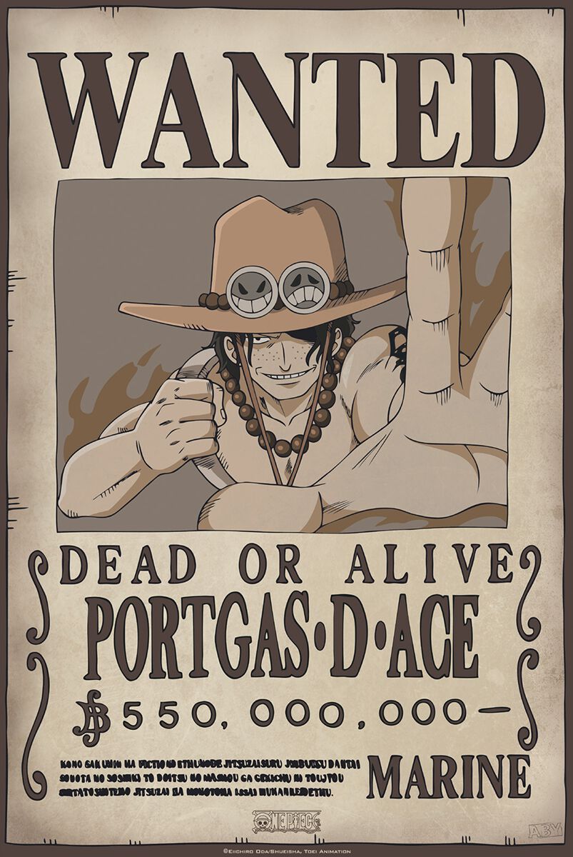 One Piece - Wanted Luffy Child - Poster Emporium