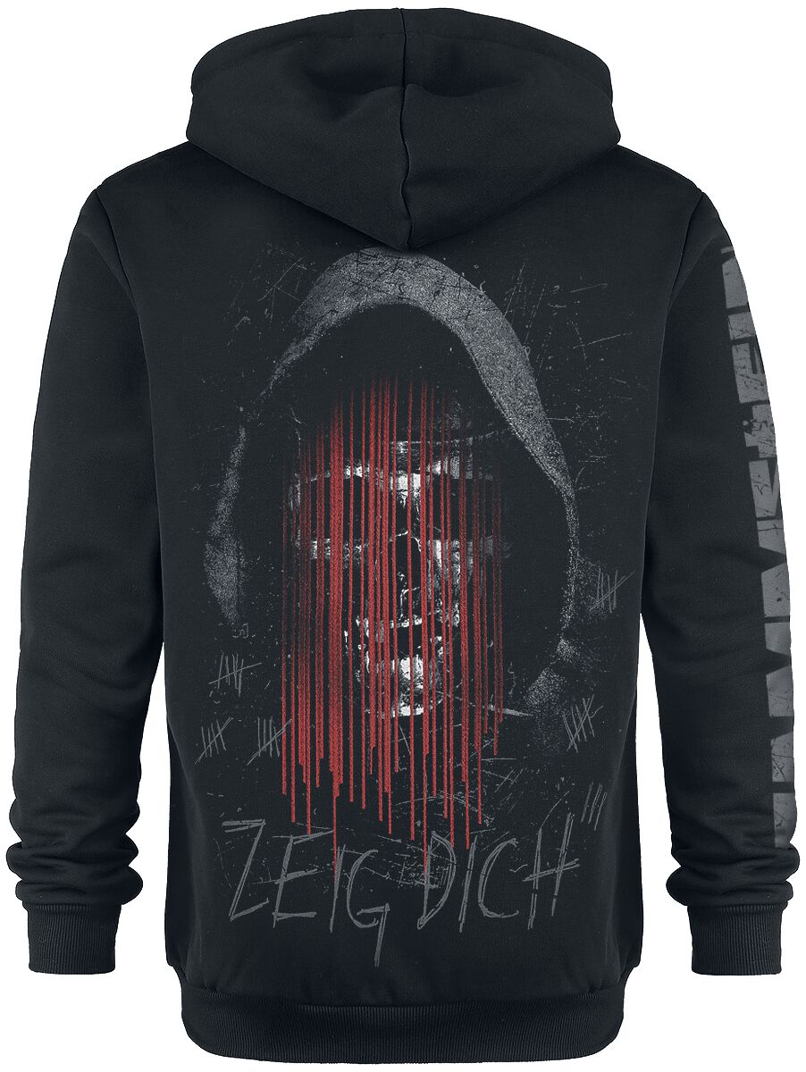 Rammstein Zeig Dich Hoodie Zeig Dich Rammstein Hoodie EMP
