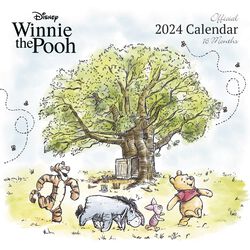 2024 wall calendar, Winnie the Pooh, Wall Calendar