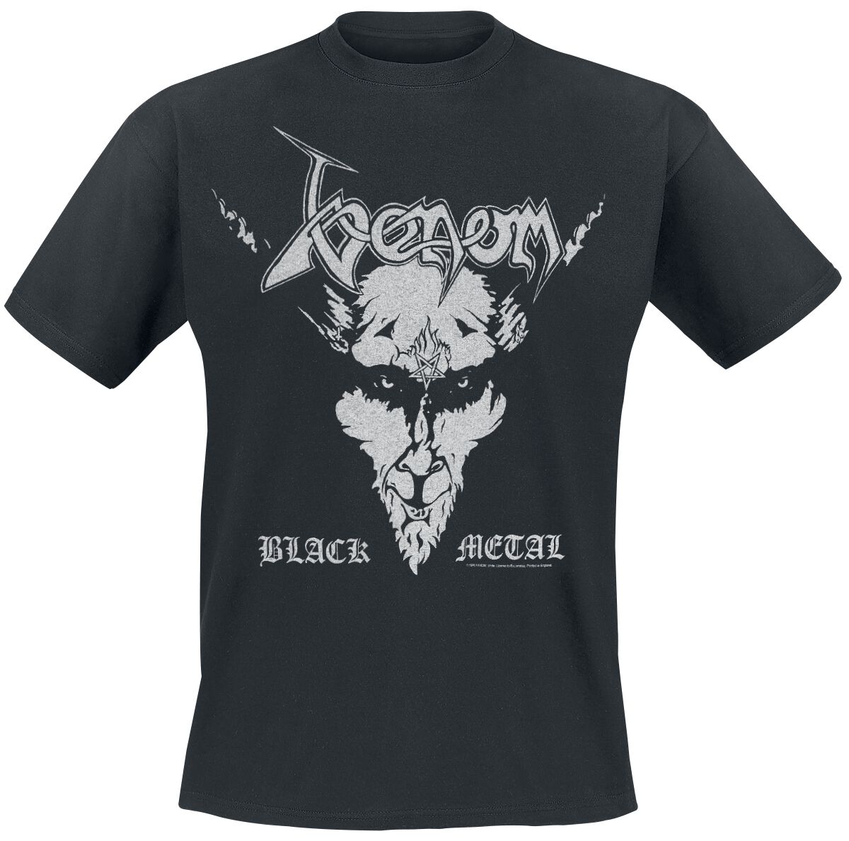 regulere Forskelsbehandling Nathaniel Ward Black metal | Venom T-Shirt | EMP