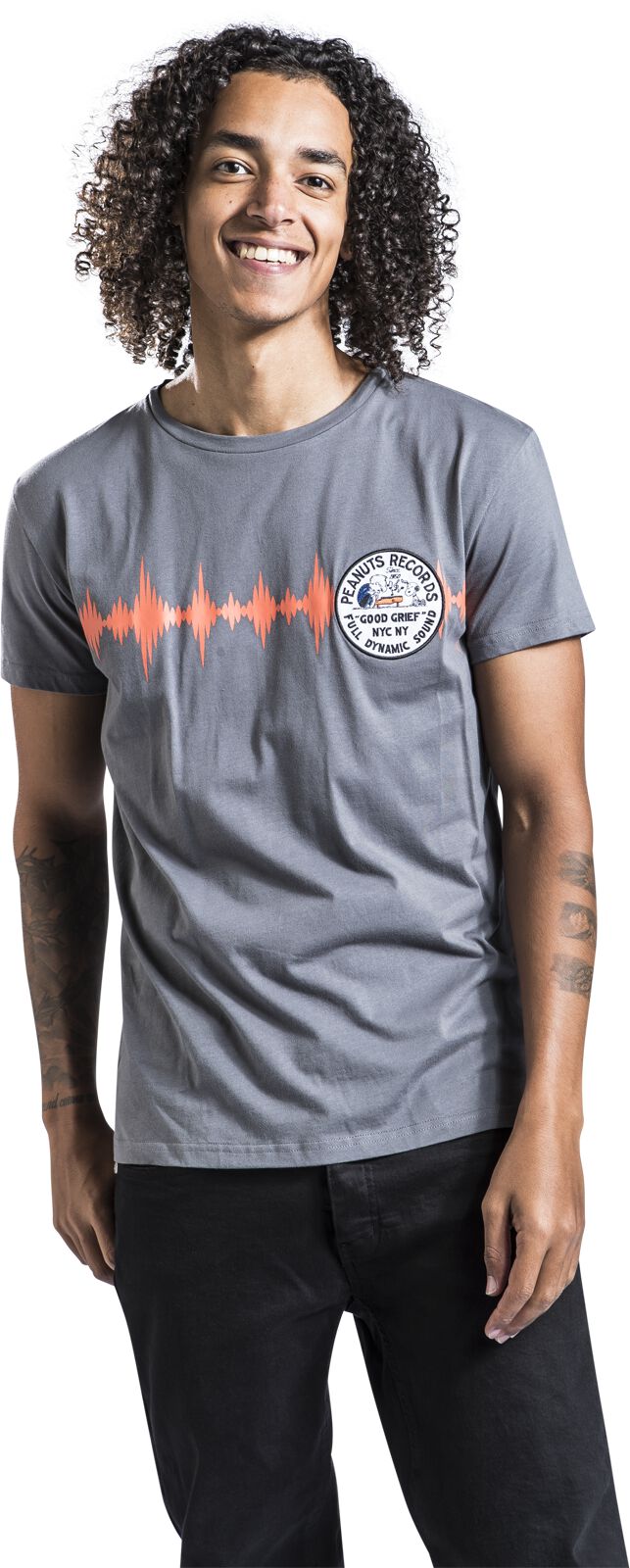 Peanuts Records Oversize T-shirt Green
