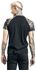 Black T-shirt with Camouflage Sleeves