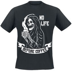 Funshirt - Slogans - No Life Before Coffee
