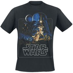 Episode 4 - A New Hope - Classic Poster, Star Wars, T-Shirt