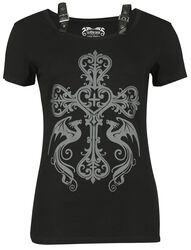 Gothicana X Anne Stokes T-Shirt, Gothicana by EMP, T-Shirt