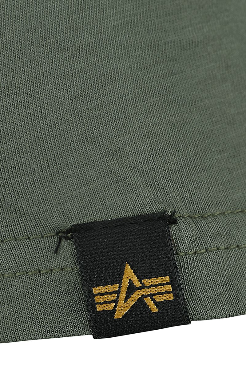 ALPHA LABEL T | Alpha Industries T-Shirt | EMP