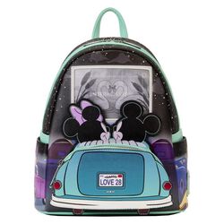 Loungefly - Micky & Minnie Date Night Drive-In, Mickey Mouse, Mini backpacks