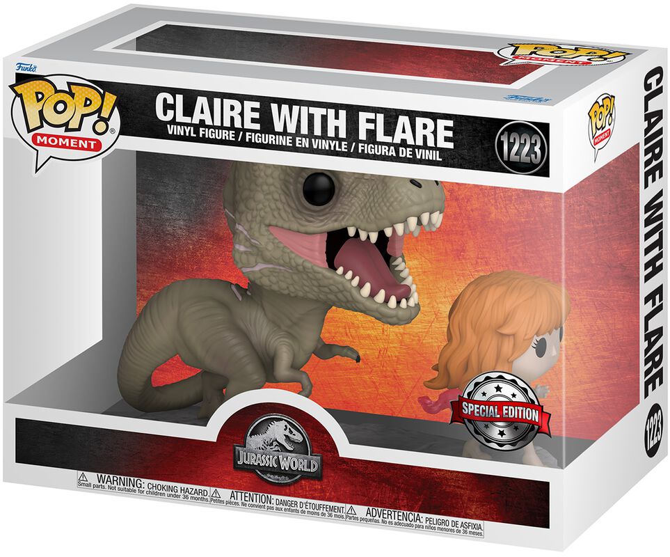 Jurassic World - Claire with flare (POP! Moment) vinyl figurine no. 1223