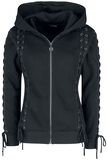Corded Hood, Gothicana by EMP, Hooded zip