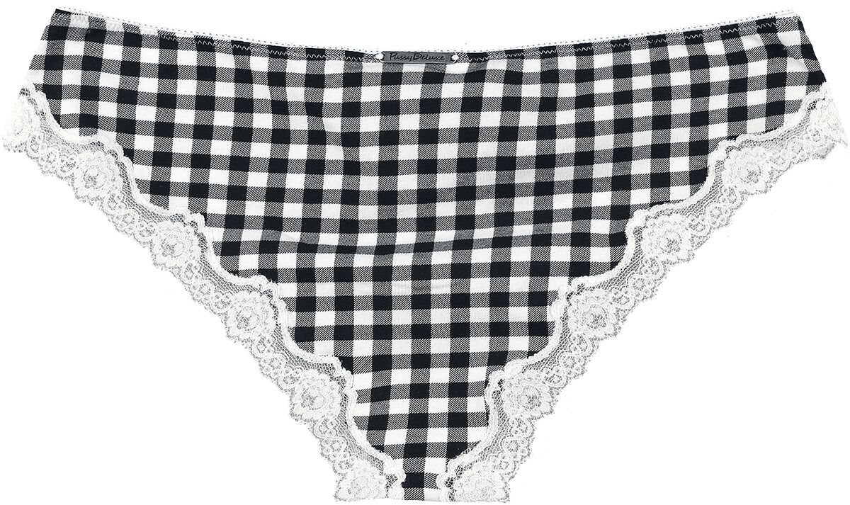 Plaid Panties Set of 3 | Pussy Deluxe Panty Set | EMP