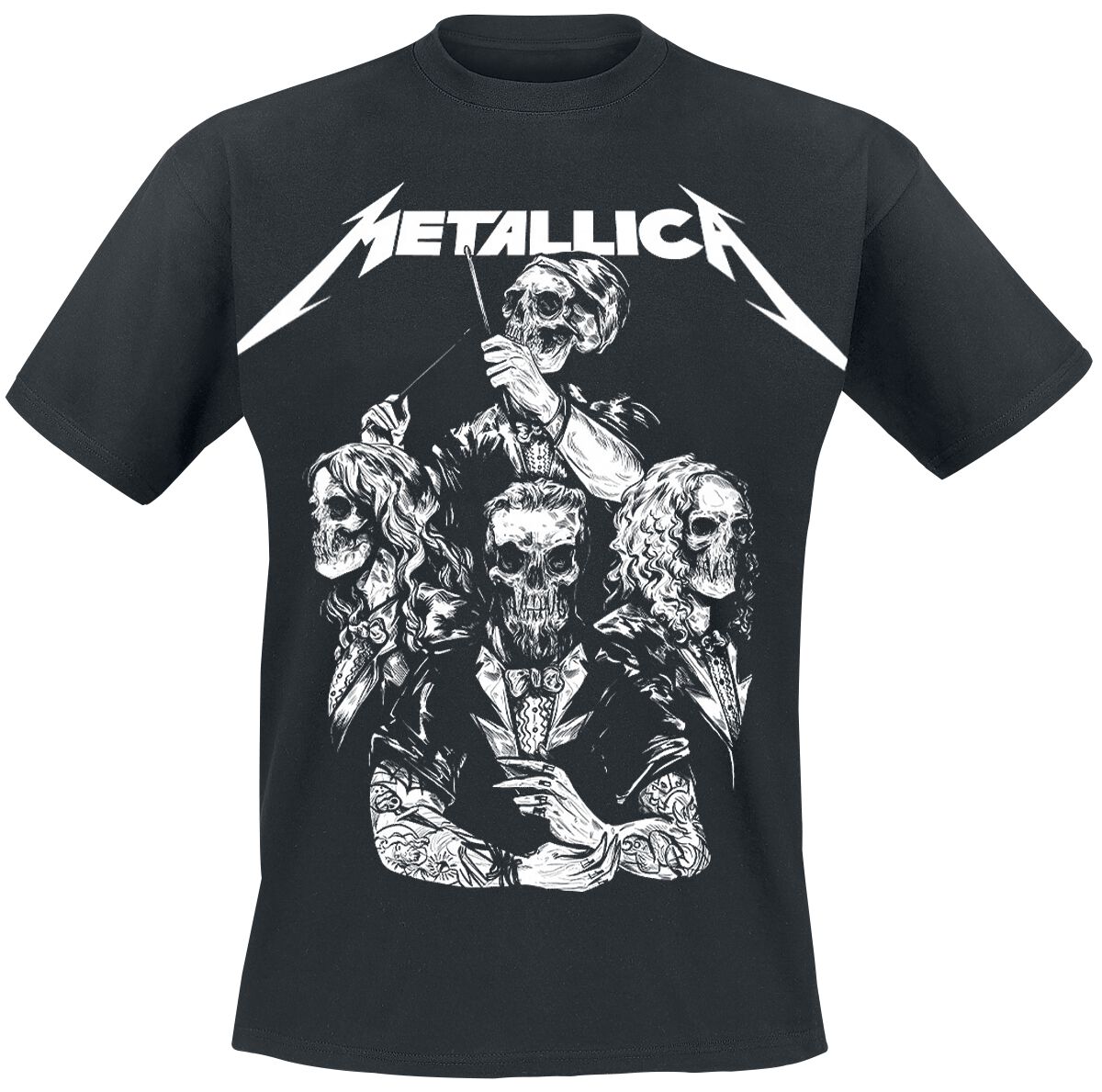 S&M2 Skull Tux | Metallica T-Shirt | EMP
