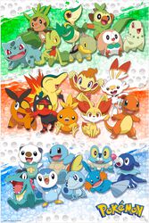 First Partners, Pokémon, Poster