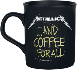 ... And Coffee For All, Metallica, Cup