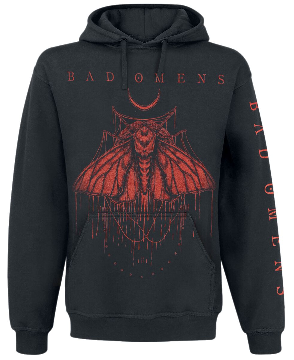 Moth Bad Omens Hooded sweater EMP