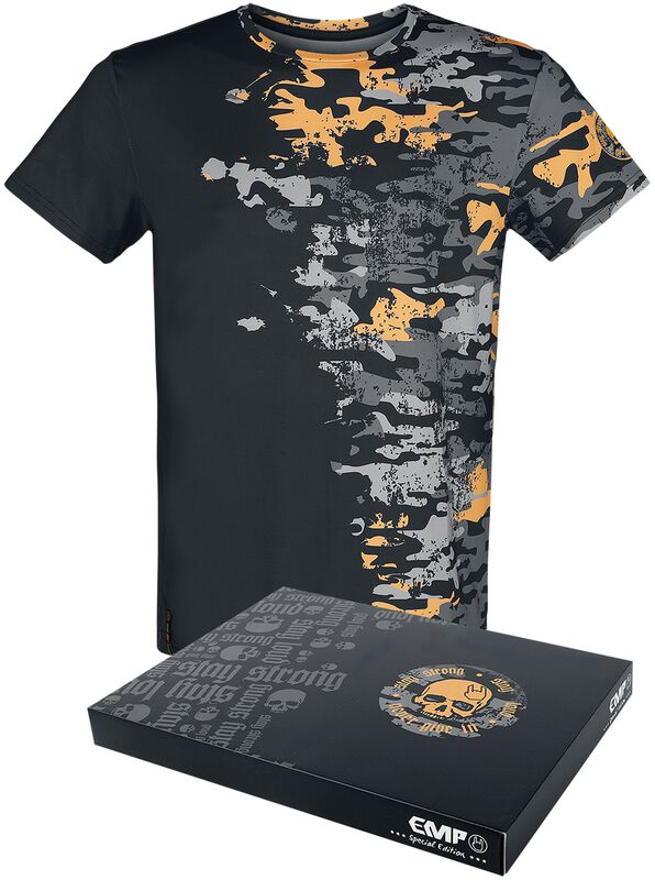 Sport T-shirt with Camouflage Print