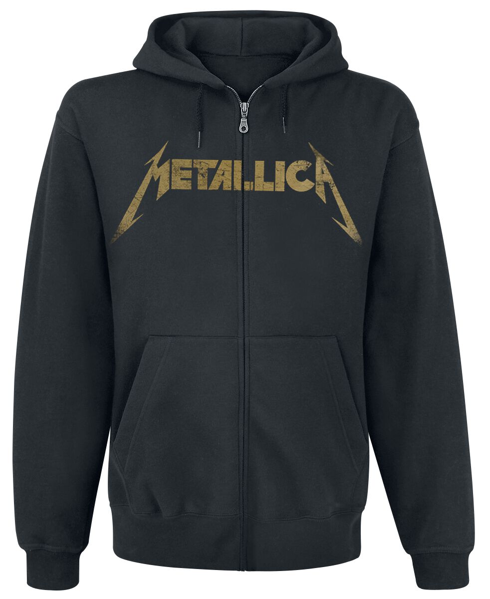 Hetfield Iron Cross Guitar Metallica Hoodie Jacket EMP