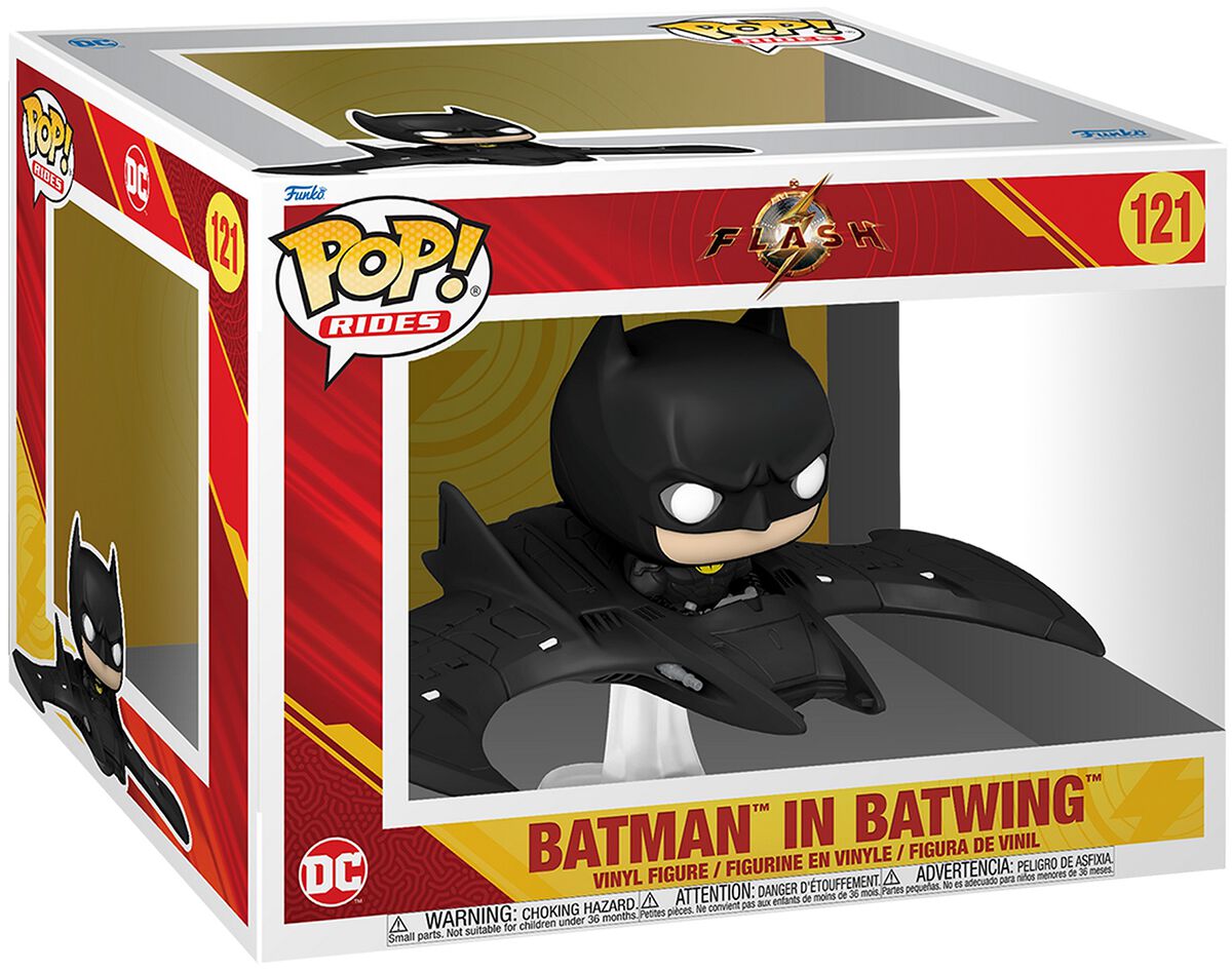 Batman in Batwing (Pop! Ride Super Deluxe) vinyl figurine no. 121 | The  Flash Funko Pop! | EMP