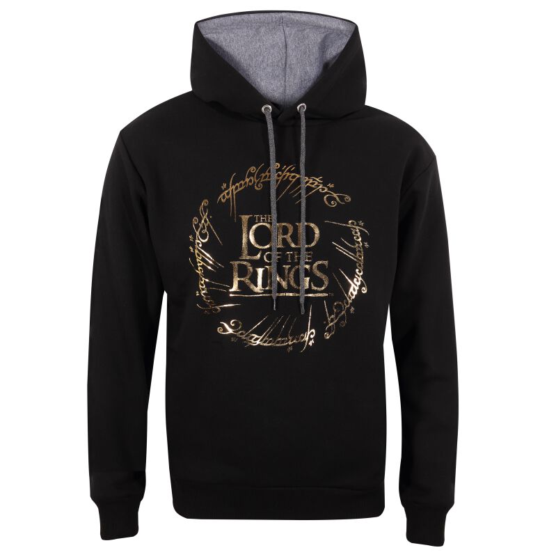 Heer der Ringen - Kaart van Midden-aarde Hoodie zwart | The Lord of the Rings