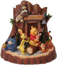 Winnie and Friends - Carved by Heart Collection, Winnie the Pooh, Statue