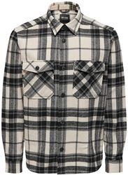 ONSMilo OVR Check LS Shirt, ONLY and SONS, Longsleeve