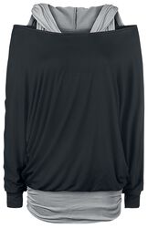 Get Loose, Black Premium by EMP, Long-sleeve Shirt