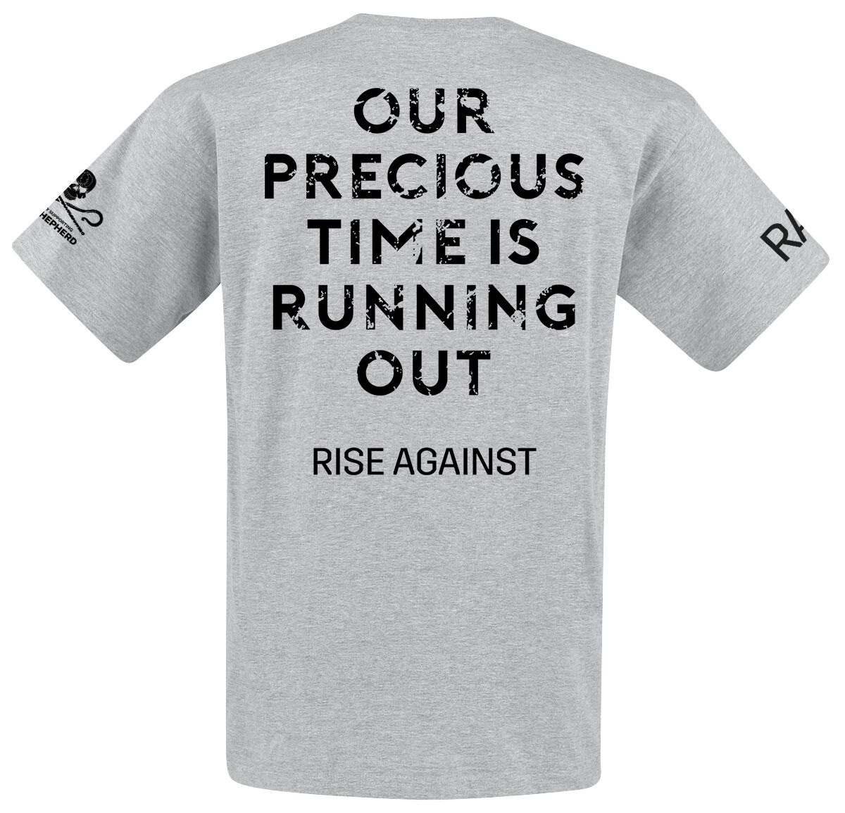 Ocean Andet symptom Sea Shepherd Cooperation - Our Precious Time Is Running Out | Rise Against T -Shirt | EMP