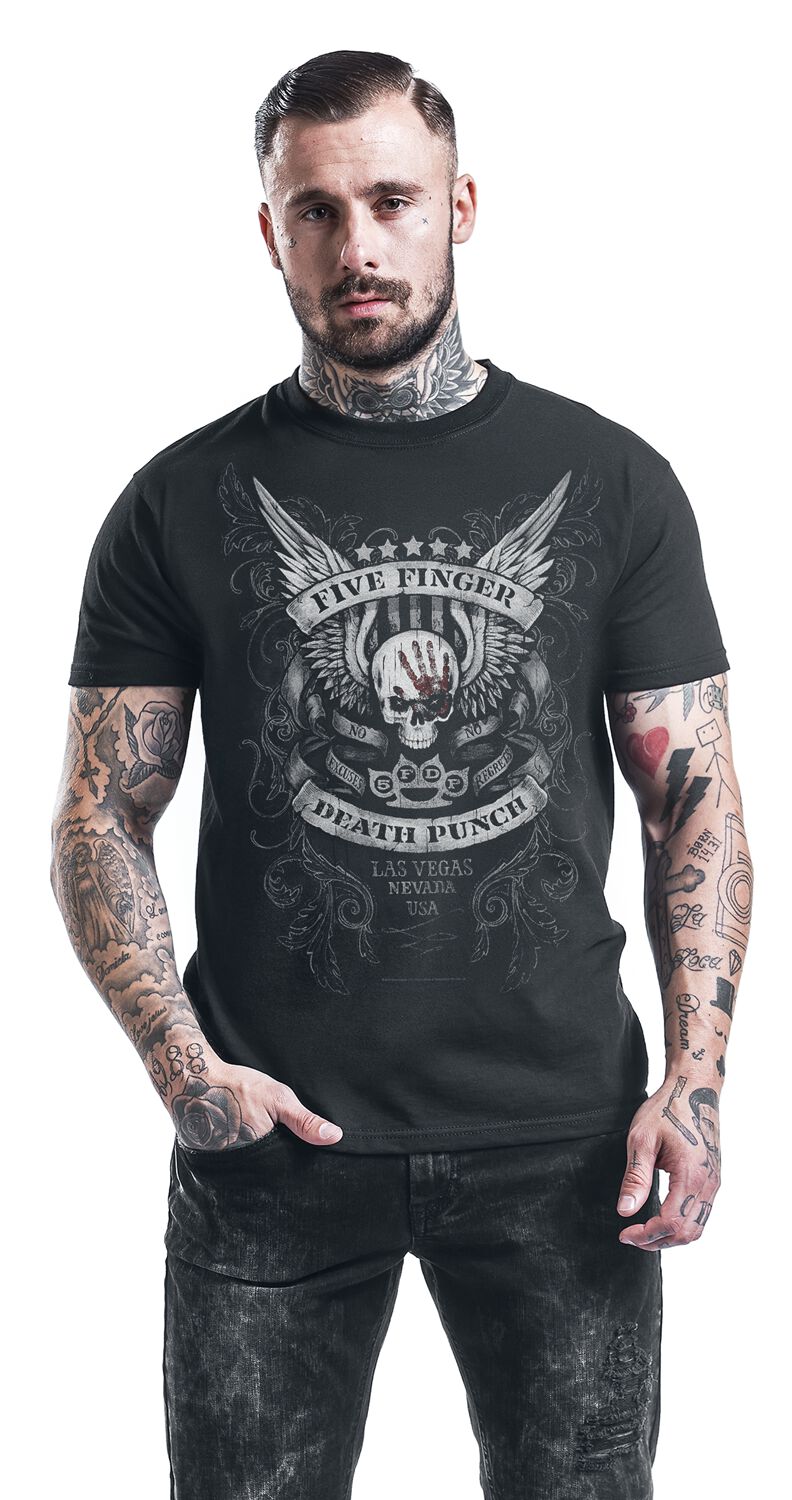 No Regrets | Five Finger Death Punch T-Shirt | EMP